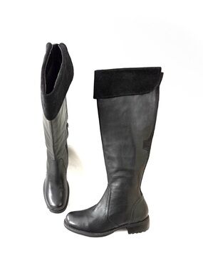 Valdini Jill Leather Knee-High Equestrian Heeled Winter